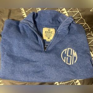 Exist womens Blue Quarter-Zip Sweater